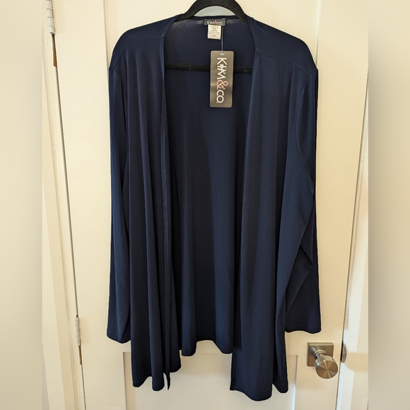 Kim & Co Women's Navy Blue NWT Cardigan - Picture 5 of 6